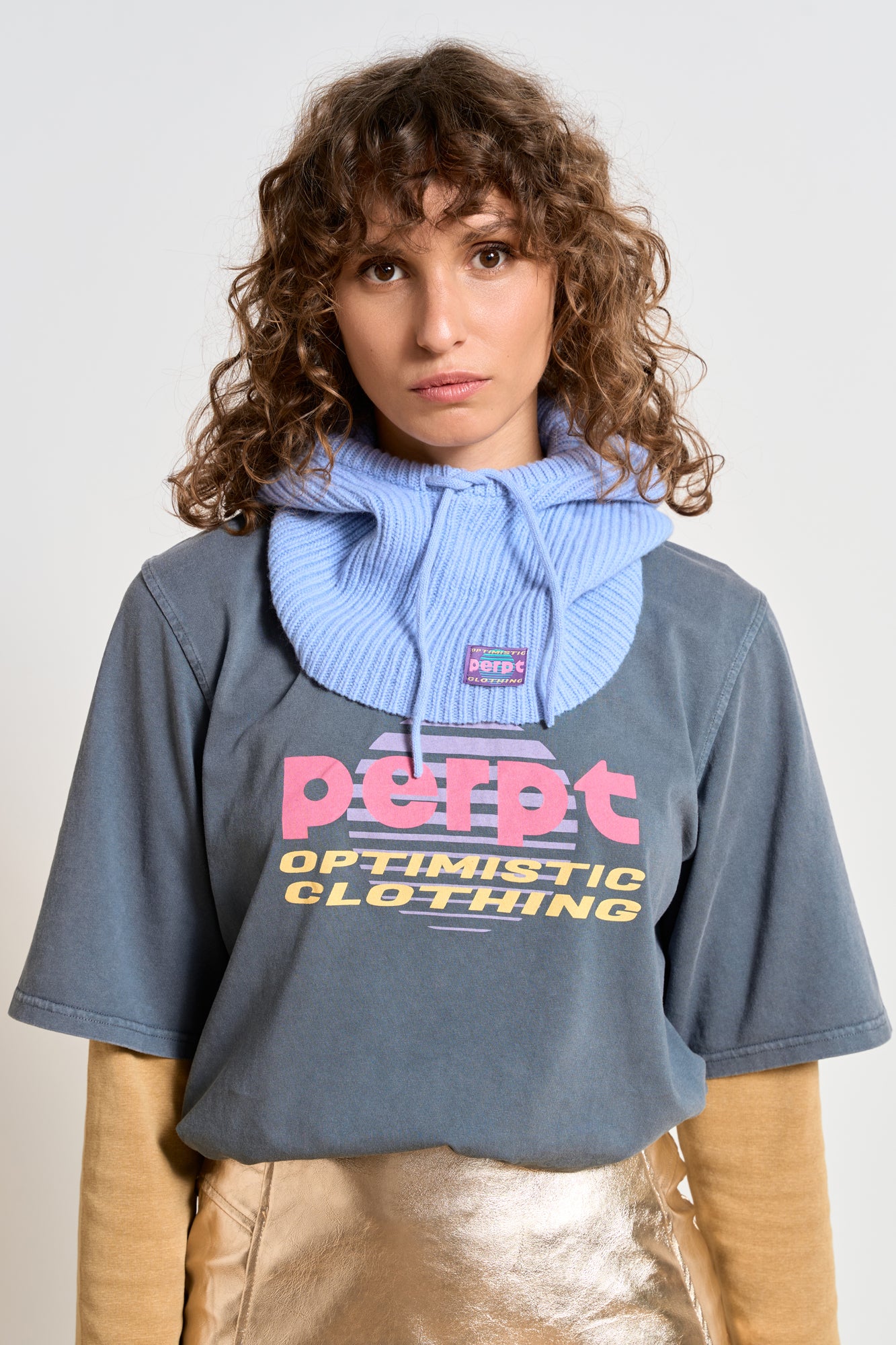 Capuche Billie bleu