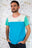 Tee-shirt Quadricolor Maxi bleu