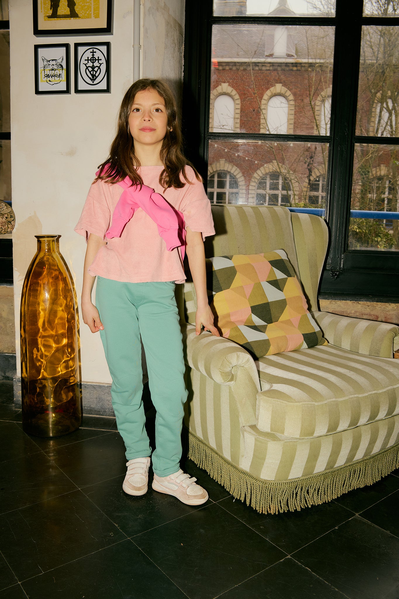 Pantalon Easy Pistache