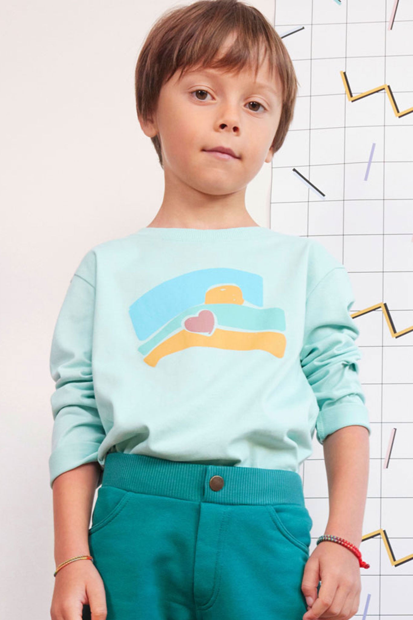Tee-shirt Dreamy vert d'eau