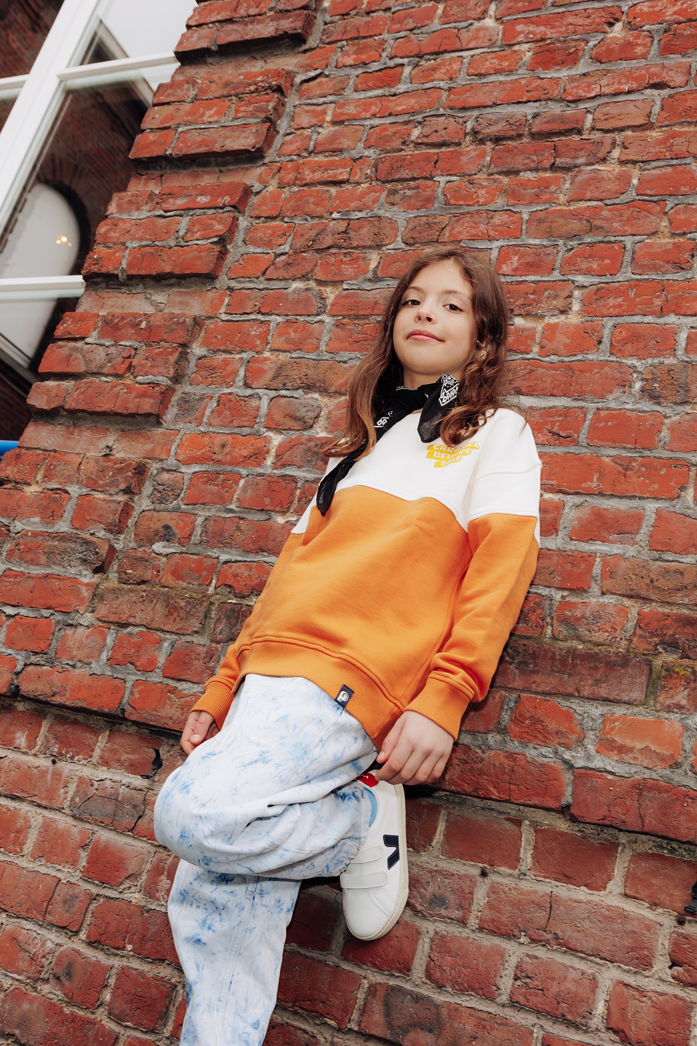 Sweat kid Bigoût caramel