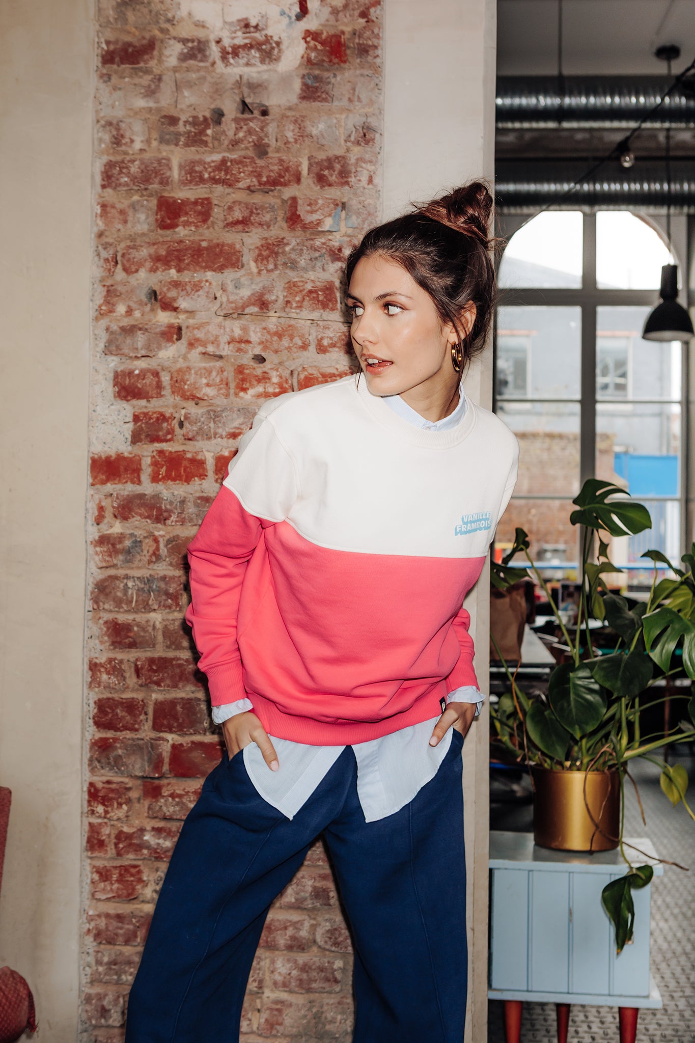 Sweat Bigoût framboise