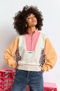 Sweat Emma léo orange