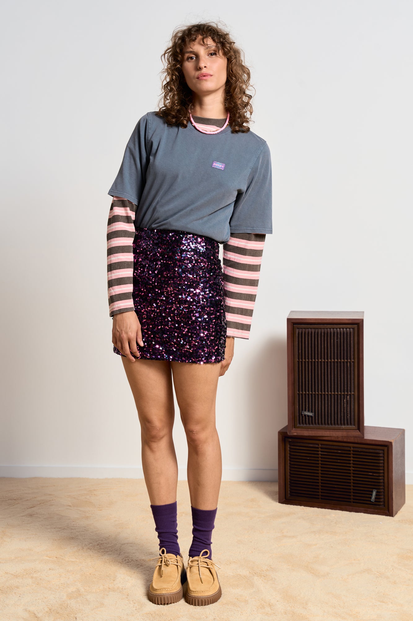 Tee-shirt Molly noir