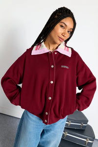 Veste Sarah bordeaux