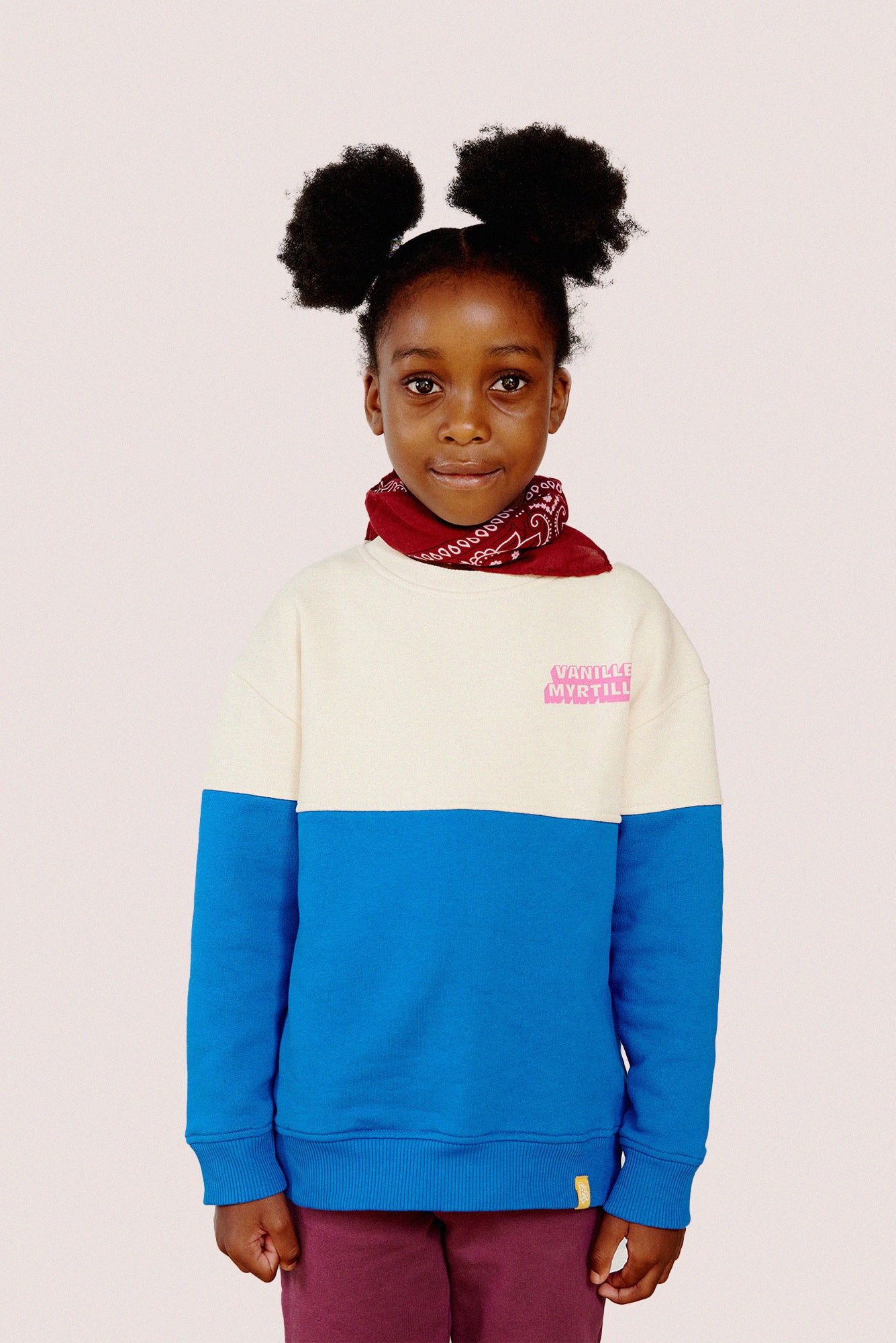 Sweat kid Bigoût myrtille