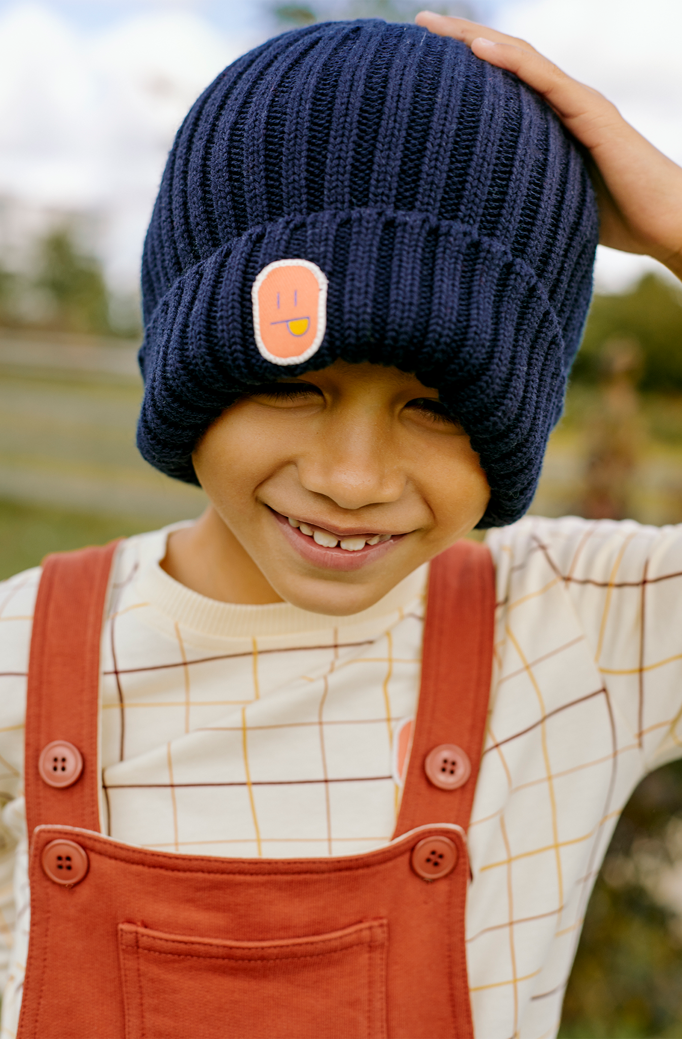 Bonnet Smile marine - Taille Unique
